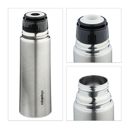 Sticla de baut din inox 400 ml cu cana