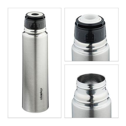 Sticla de baut din inox 500 ml cu cana