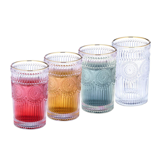 Pahare vintage 40 cl set de 4