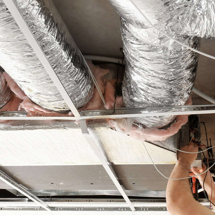 Dryer Vent Hose, 4 Inch x 25 Ft Insulated Duct with Clamps