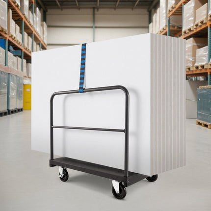 Drywall Cart Dolly, 1800 lb 2-in-1 Steel Panel Truck