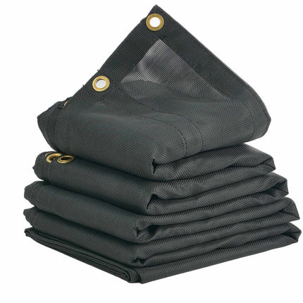 Dump Truck Mesh Tarp 8 x 18 ft, PVC-Coated, Grommets
