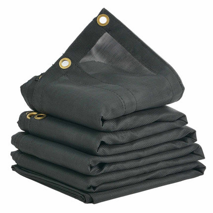 Dump Truck Mesh Tarp 8 x 18 ft, PVC-Coated, Grommets