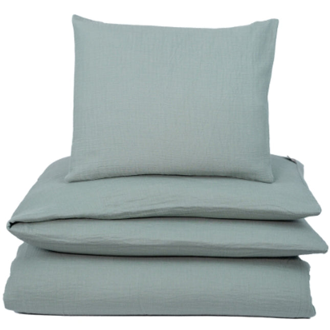 Duvet cover Vagga/Vagga Muslin Frosty Green
