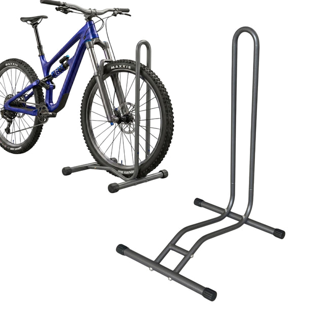 Suport pentru bicicletă electrică, suport de podea de 29 de inci, picioare antiderapante din oțel