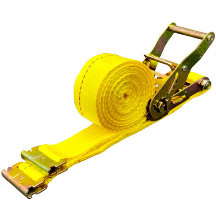 E-Track Ratchet Straps, 18-Pack 2 In x 15 Ft, 4400 Lb