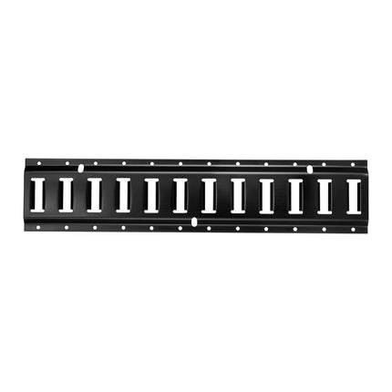 E-Track Tie-Down Rail Kit, 4-Pack 2 ft Rails, Straps