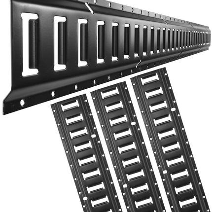 E-Track Tie Down Rail Kit – 5 ft Steel, 4 Pack, 2000 lb