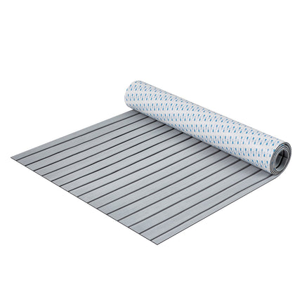 EVA Foam Boat Decking, 240 x 90 cm, Non-Slip Adhesive