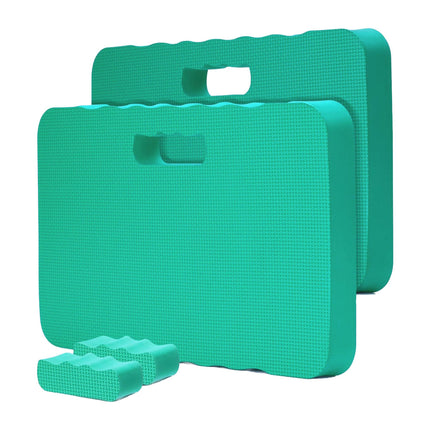 Genunchiere de grădină din spumă EVA, set de 2 – verde