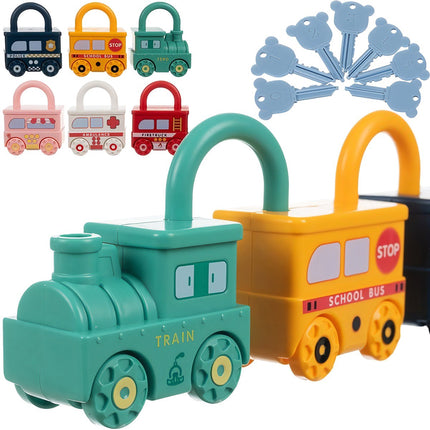 Puzzle educativ - mașină de jucărie 24712
