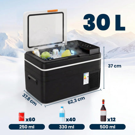 Ladă frigorifică electrică 30L, -20°C până la 20°C, control prin aplicație