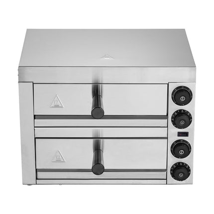Electric Countertop Pizza Oven, 12-Inch, 1700W, Temp Control