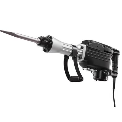 Electric Demolition Jack Hammer 2800W, 1200 BPM, 2 Chisels