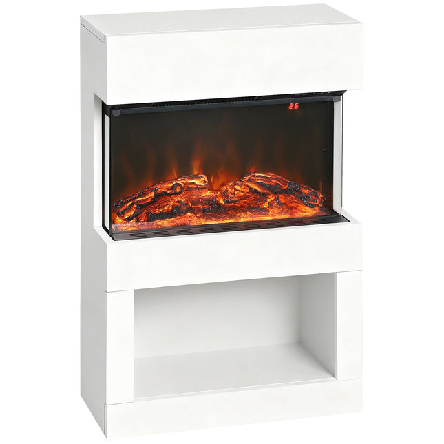 Șemineu electric, flăcări reglabile, 1000/2000W