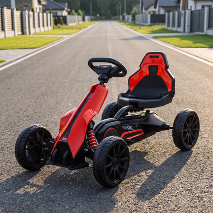 Kart electric pentru copii, viteză reglabilă, roți EVA
