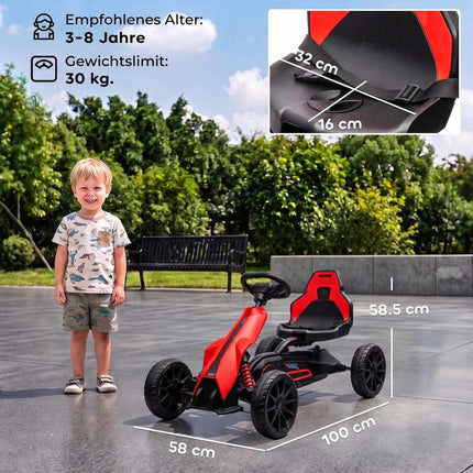 Kart electric pentru copii, viteză reglabilă, roți EVA