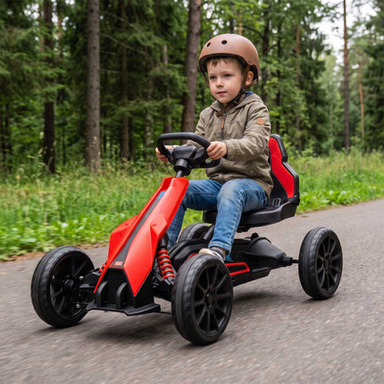 Kart electric pentru copii, viteză reglabilă, roți EVA