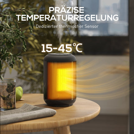Încălzitor electric, 1500W, 3 moduri, temporizator, funcții de siguranță