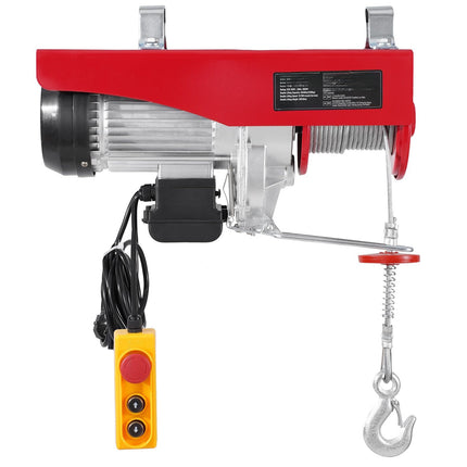 Electric Hoist Winch 2640 lb, 230V, Wired Remote