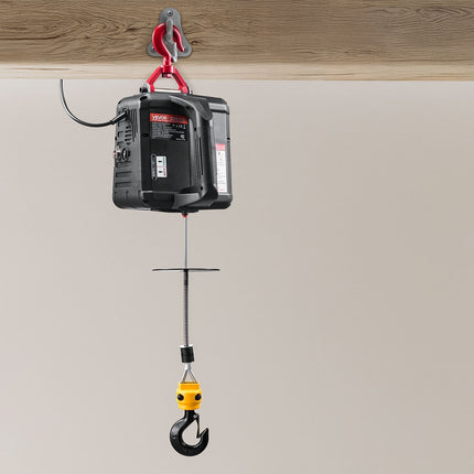 Electric Hoist Winch 500 Kg, 1500W, 7.6 M, Wired Remote