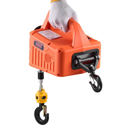 Electric Hoist Winch 700 kg, 1500W, 3-Mode Remote