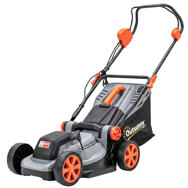 Mașină de tuns iarba electrică, lățime 34 cm, motor 1200 W