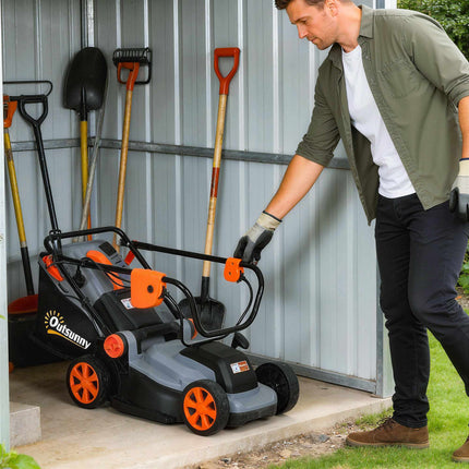 Mașină de tuns iarba electrică, lățime 34 cm, motor 1200 W