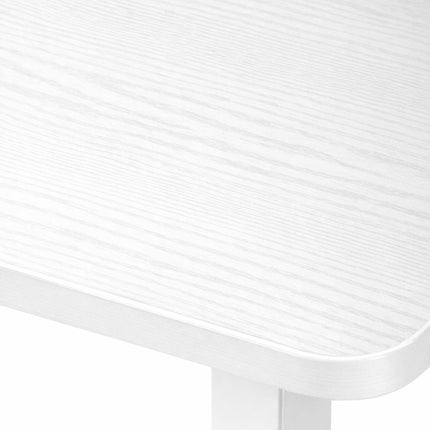 Birou electric de stat în picioare – Blat cu efect de lemn, presetări cu memorie