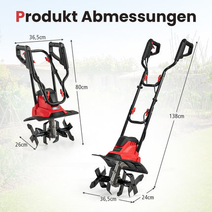 Motosapa electrica 1200W - 36 cm latime, 22 cm adancime