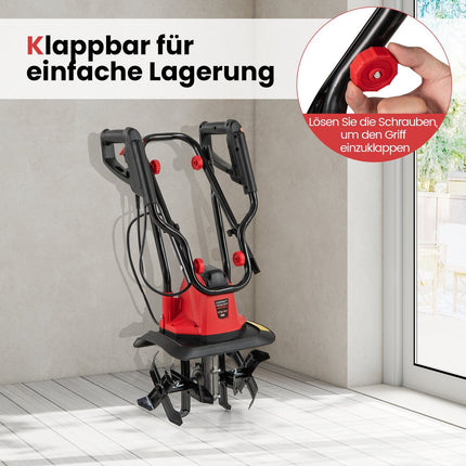 Motosapa electrica 750W - 32cm latime, 22cm adancime, intrerupator de siguranta