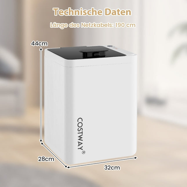 Încălzitor electric pentru prosoape, 23L, oprire automată, temporizator, afișaj LED