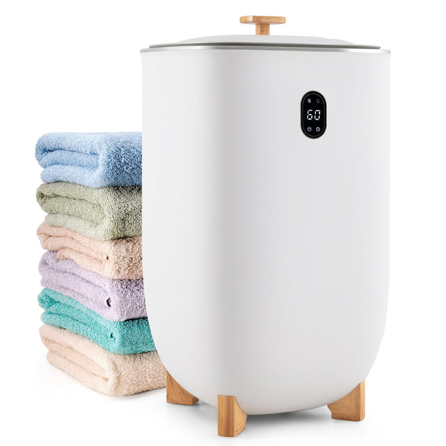 Încălzitor electric de prosoape, capacitate 35L, temporizator, alb