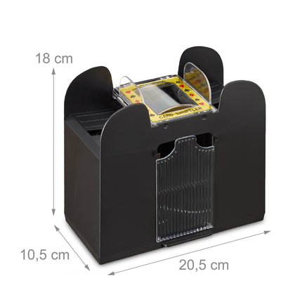 Schimbător electric de cărți pentru 6 pachete