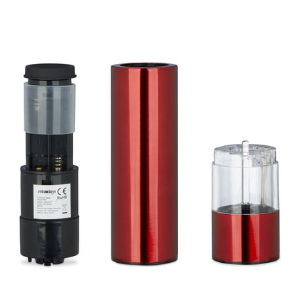 Moara electrica pentru piper Set 2 Red