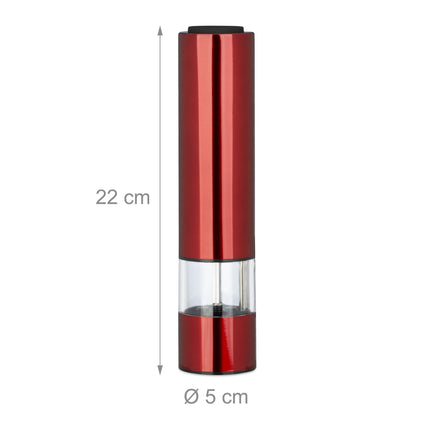 Moara electrica pentru piper Set 2 Red