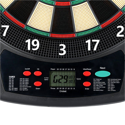 Dartboard electronic, joc distractiv pentru uz casnic