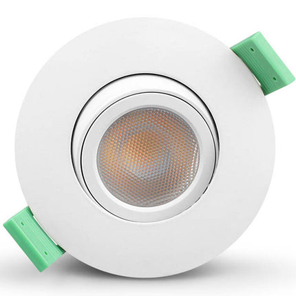 Ellen Recessed downlight Dim-to-Warm 520lm IP65 1-pack White
