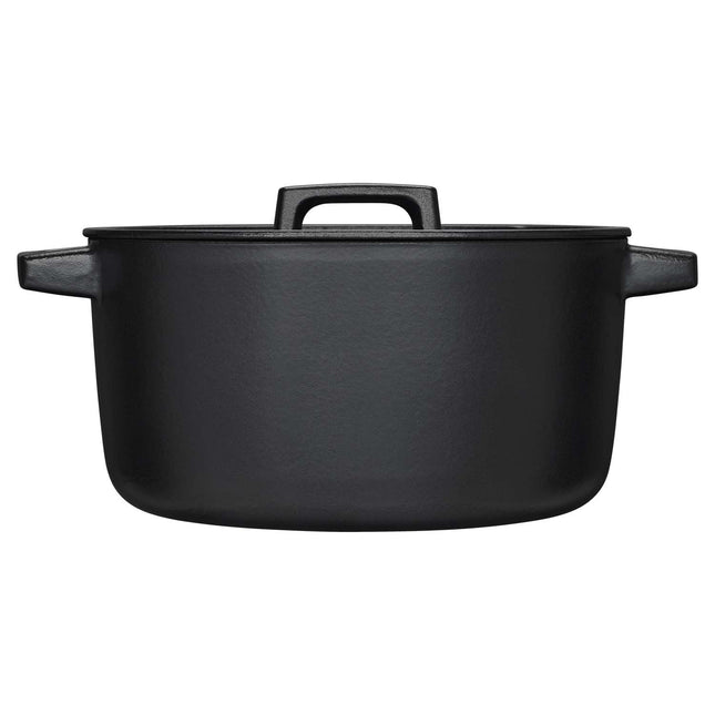 Enamelled Pot with Lid, 4L Capacity