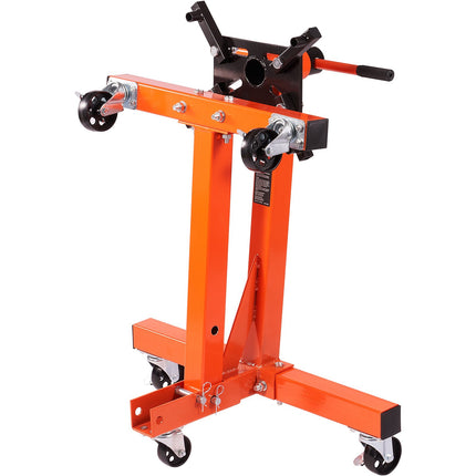 Engine Stand 1500 lb, 360 Rotating, Folding 5-Caster