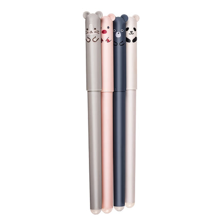 Erasable pen - animals 4 pcs.