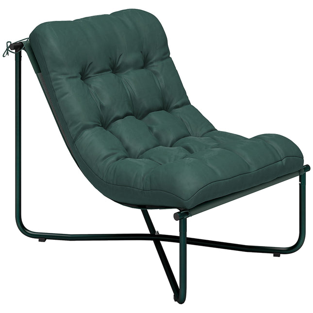 Scaun de grădină ergonomic cu pernă, plasă respirabilă, capacitate 120 kg
