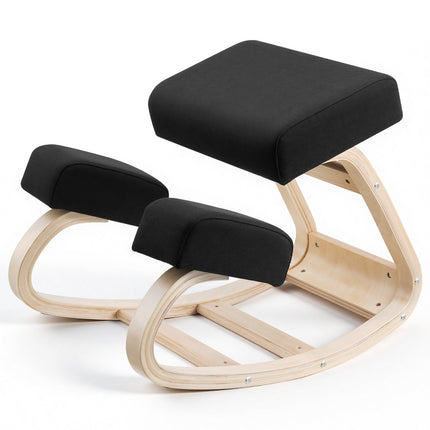 Ergonomic Kneeling Chair – Adjustable Height, Wood Frame