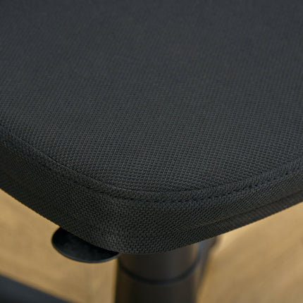 Scaun de birou ergonomic, inaltime reglabila, plasa neagra