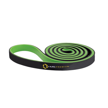 Banda de exercitii, Negru-Lime, rezistenta reglabila
