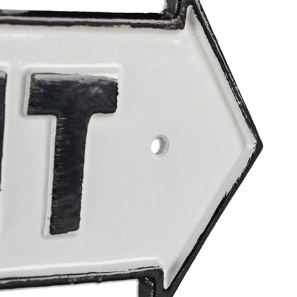 Exit Sign Arrow