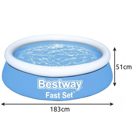 Piscină cu inel gonflabil 183x51cm - 57392