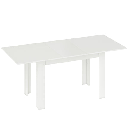 Masă extensibilă, 140-180 x 80 cm, albă