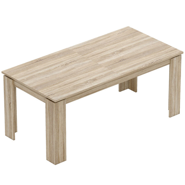 Masa de Sufragerie Extensibila, 180-260 cm, Locuri 6-10, Lemn