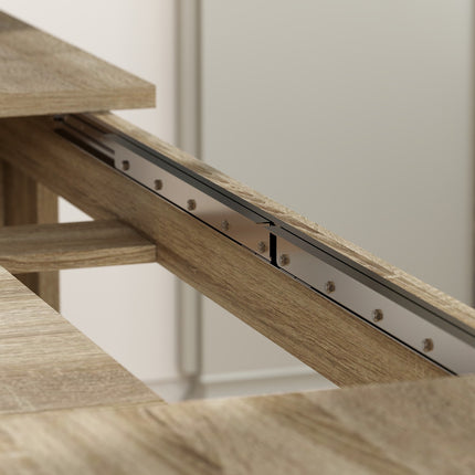 Masa de Sufragerie Extensibila, 180-260 cm, Locuri 6-10, Lemn
